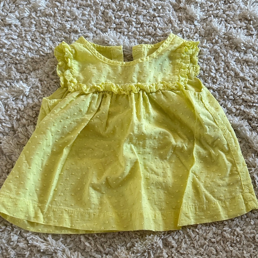 GAP Baby Light Yellow Shirt